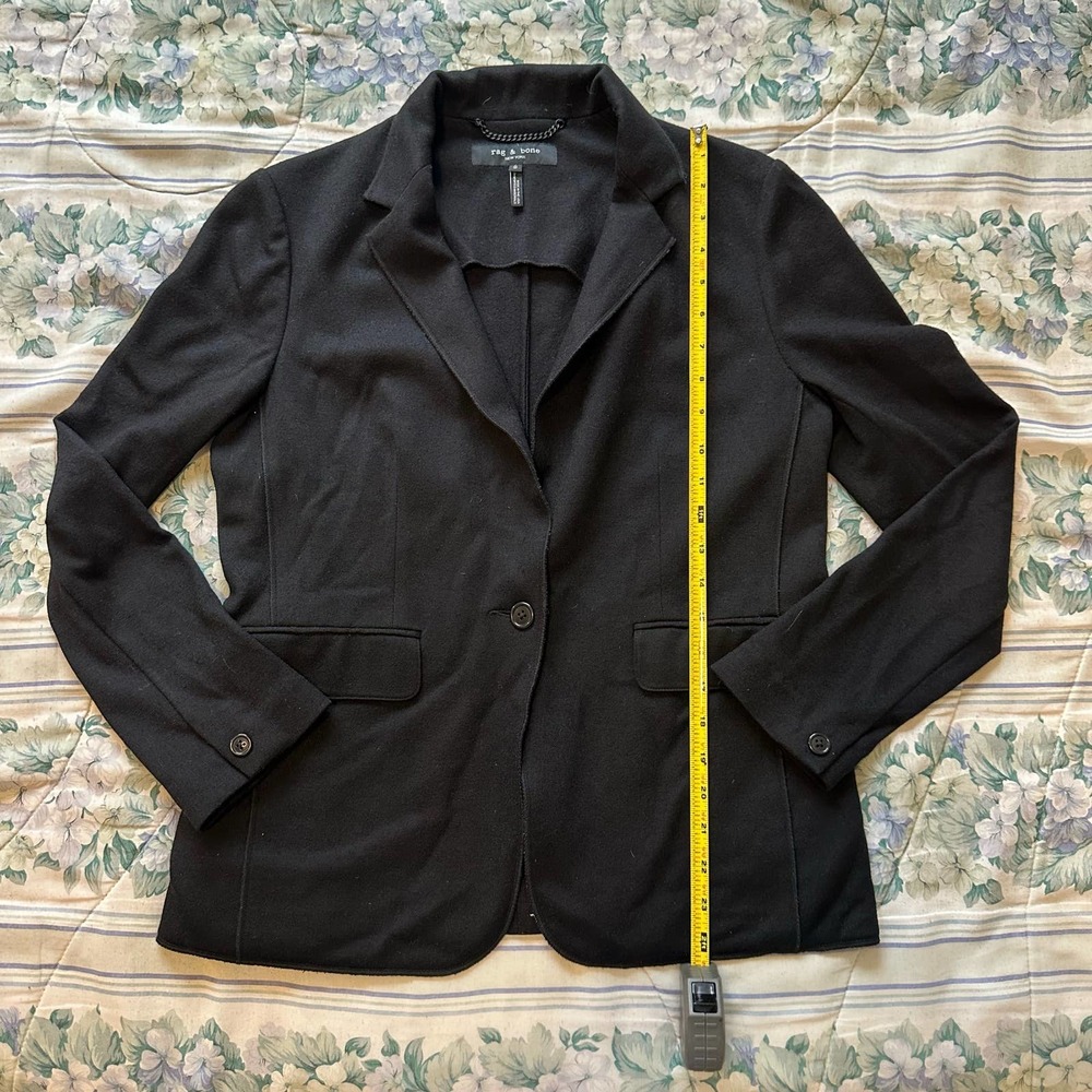 Rag & Bone 100% Wool Single Button Closure Lightw… - image 1